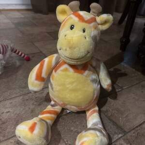 Little Miracles Yellow Orange Plush Giraffe 15"
